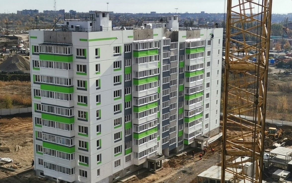 Единый заказчик возводит жильё в Мариуполе