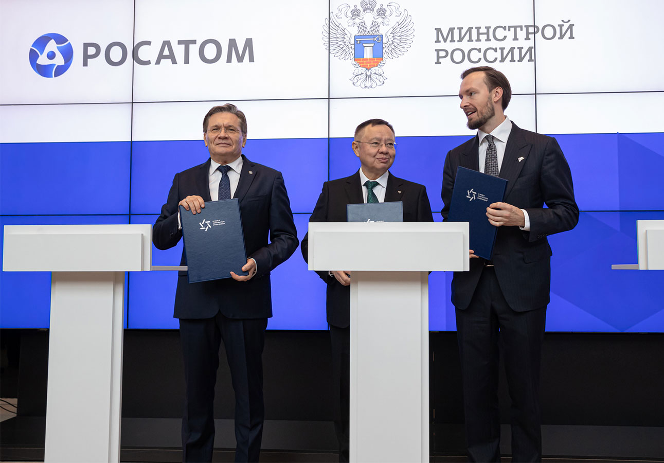 Строительство и реконструкция 21 объекта ведется Минстрой совместно с Росатом