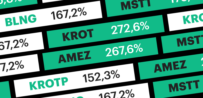 Внезапные лидеры: 10 лучших российских акций за первый квартал 2023 года