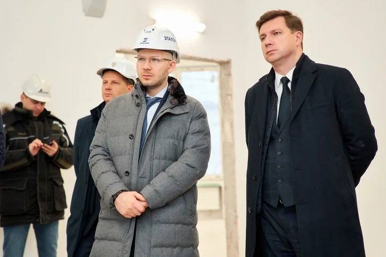 Цифровой замминистра строительства посетил показательный стройобъект